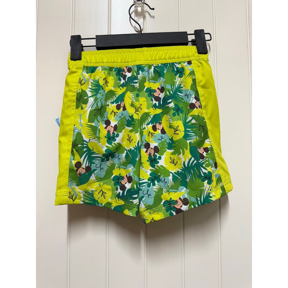 NWT Mikey Mouse Tropical Swim Shorts Trunks Size 4 - Picture 4 of 4
